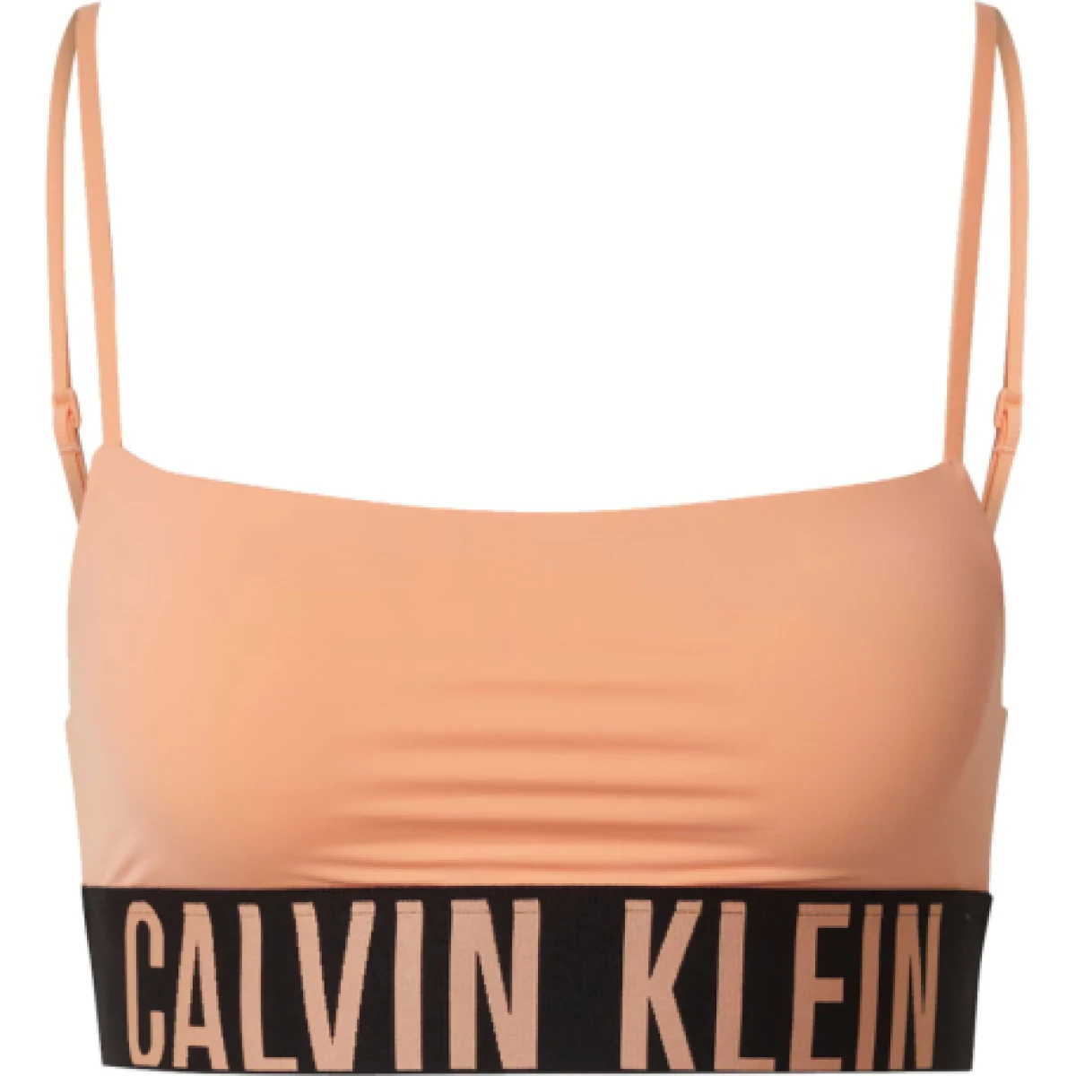 Dámska podprsenka CALVIN KLEIN UNLINED BRALETTE-Papaya Punch · záber 1