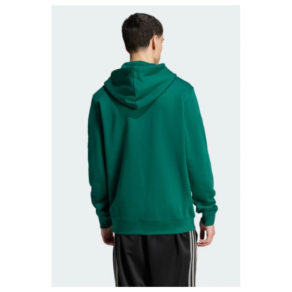 Pánska mikina s kapucňou ADIDAS ORIGINALS TREFOIL HOODY-CGREEN · záber 2
