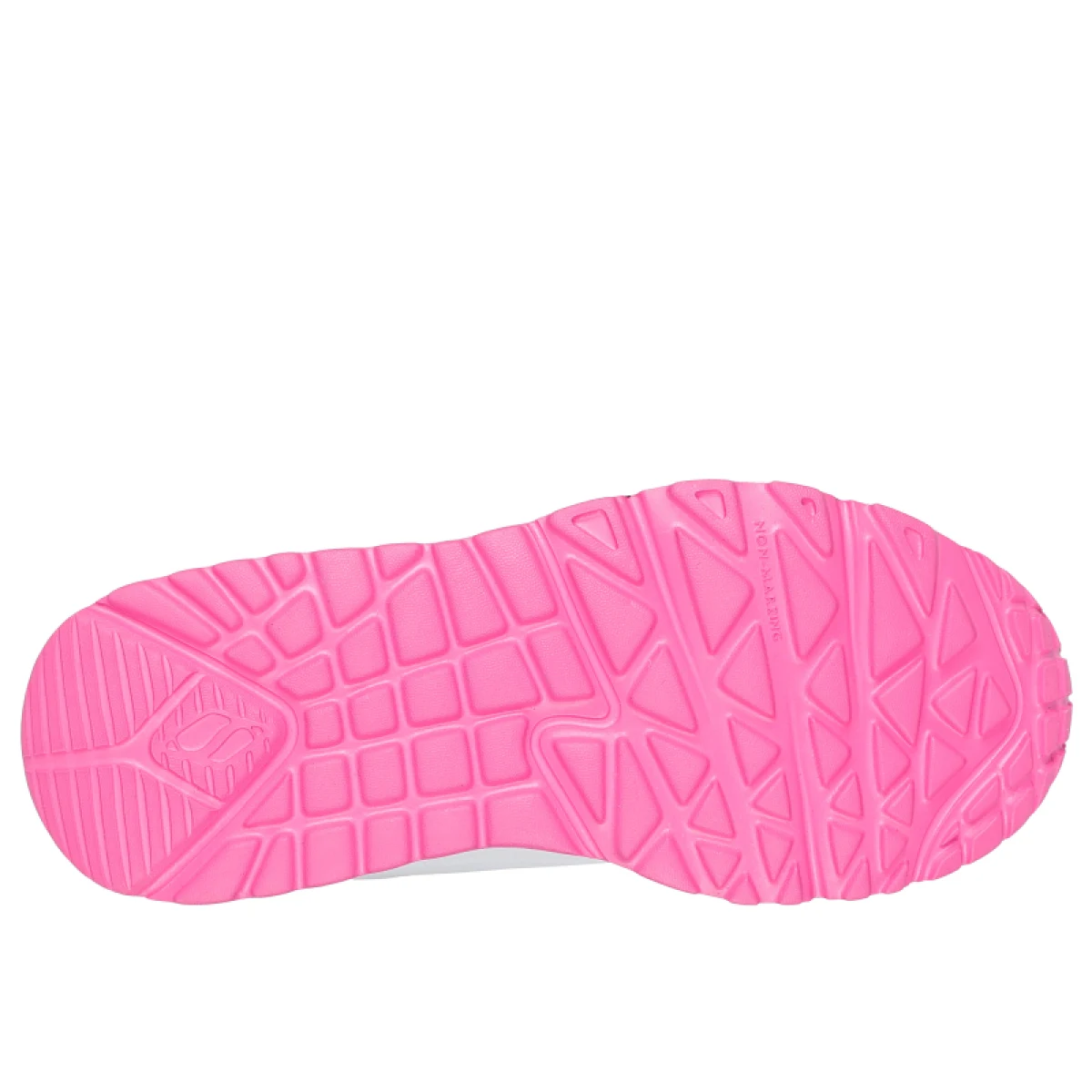 Dievčenská rekreačná obuv SKECHERS Uno Lite Lovely Luv white hot pink · záber 5