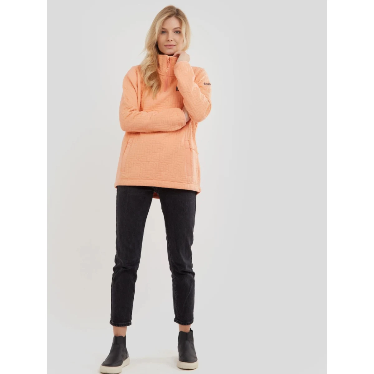 Dámska mikina FUNDANGO Charlize Pullover-350-pink · záber 5