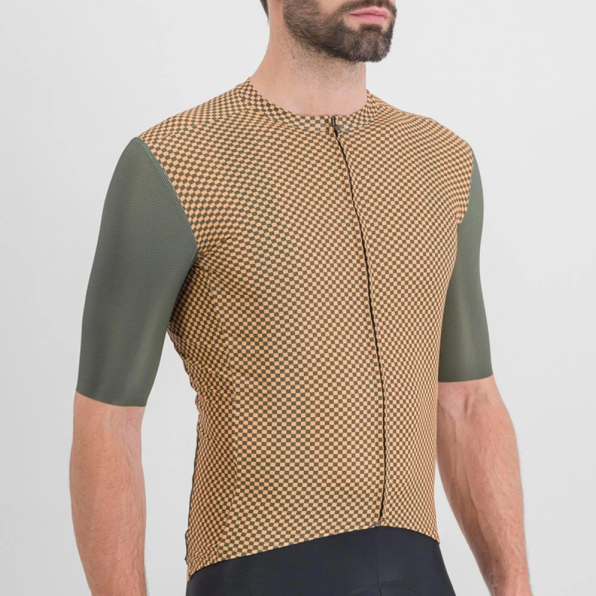 Pánsky cyklistický dres s krátkym rukávom SPORTFUL Checkmate jersey, beetle papaya · záber 4