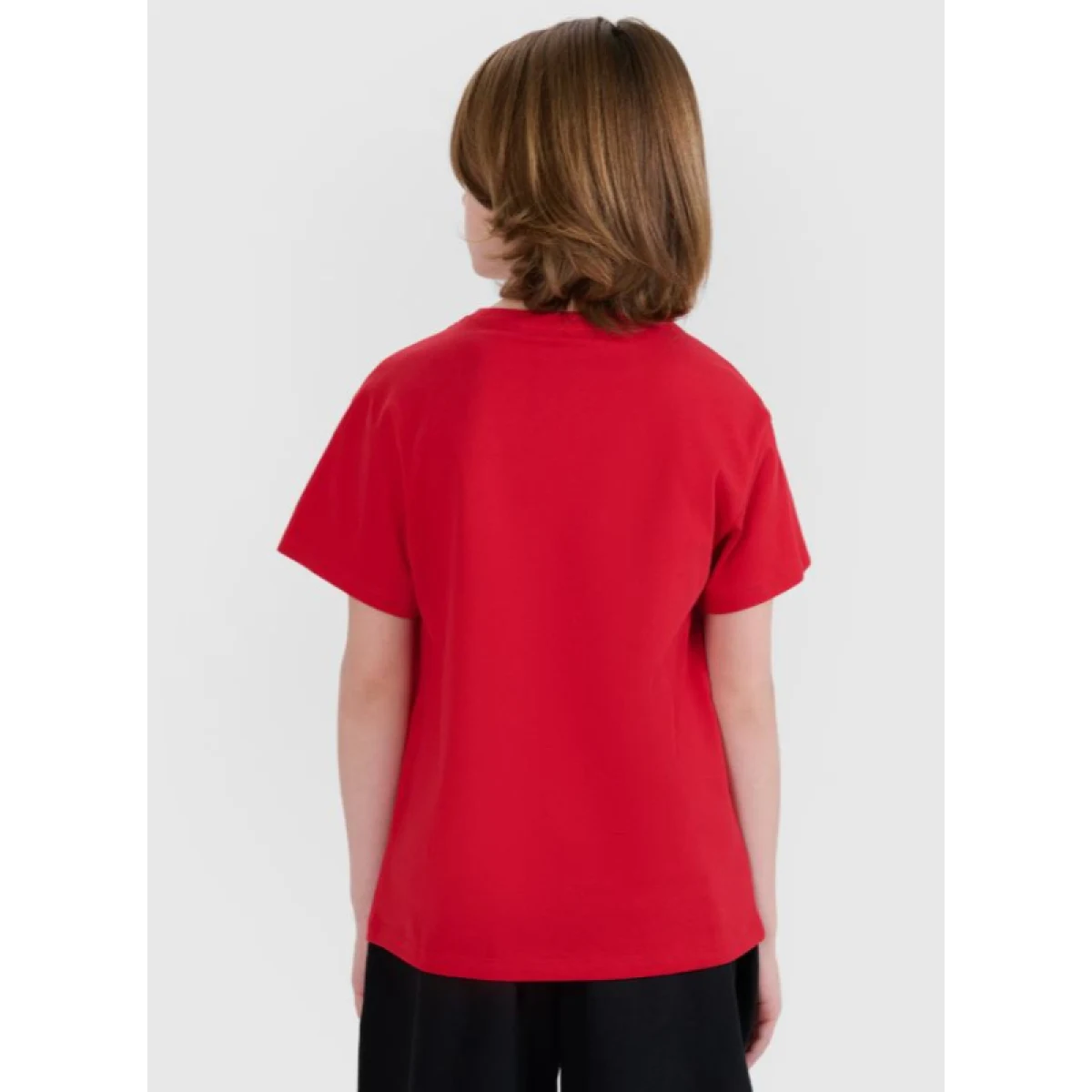 Chlapčenské tričko s krátkym rukávom 4F JUNIOR TSHIRT M2325-62S-RED · záber 3