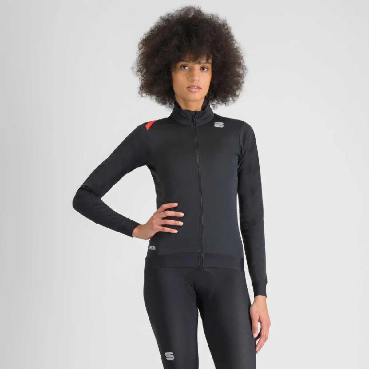 Dámska cyklistická bunda SPORTFUL Fiandre medium w jacket, black · záber 2
