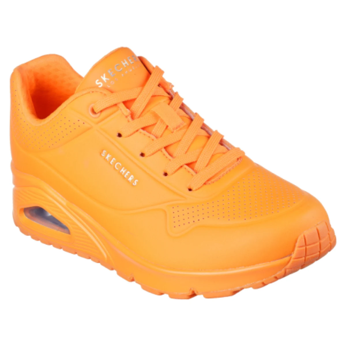 Dámska rekreačná obuv SKECHERS Uno Night Shades neon orange · záber 1