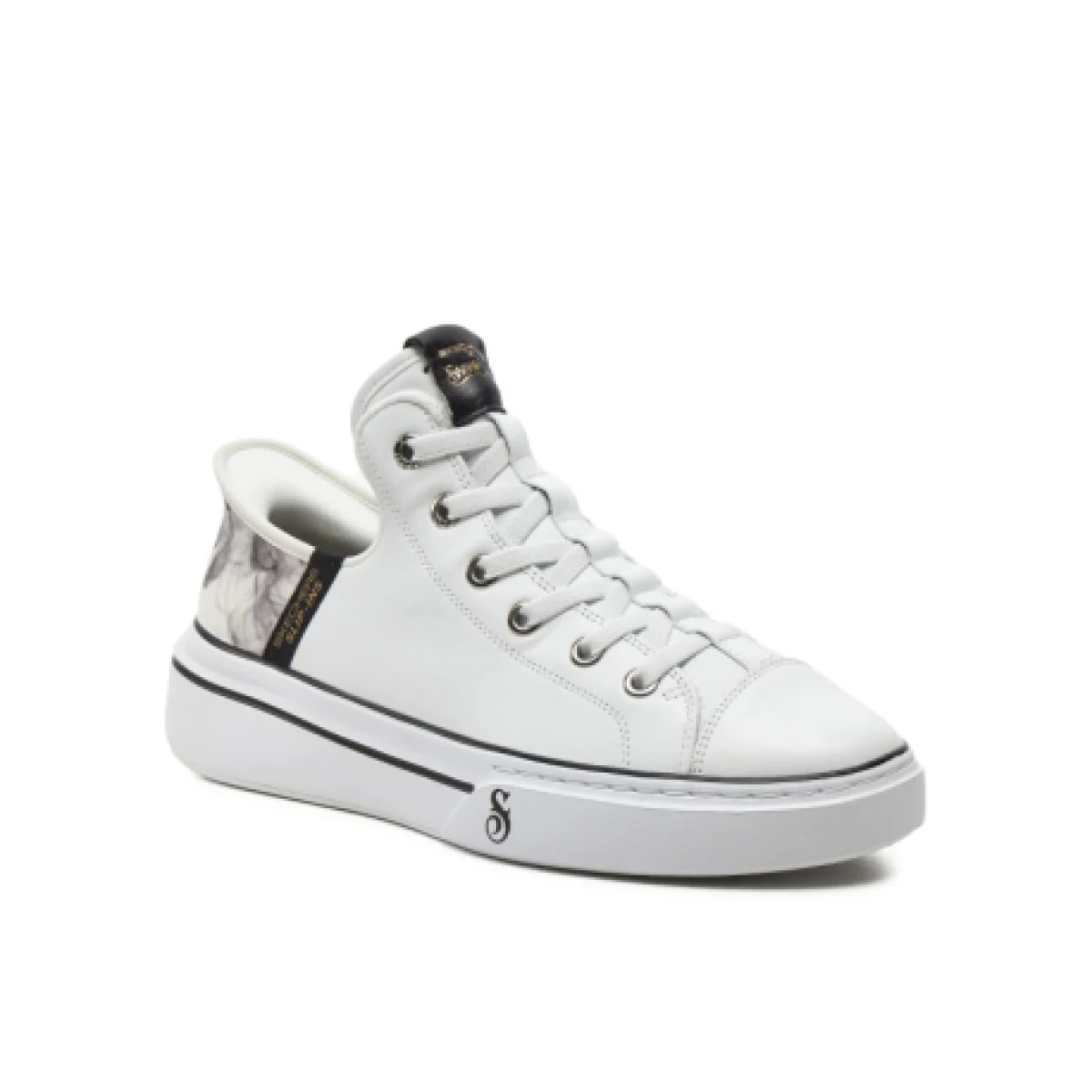 Pánska vychádzková obuv SKECHERS Snoop Dogg Slip-Ins white · záber 1