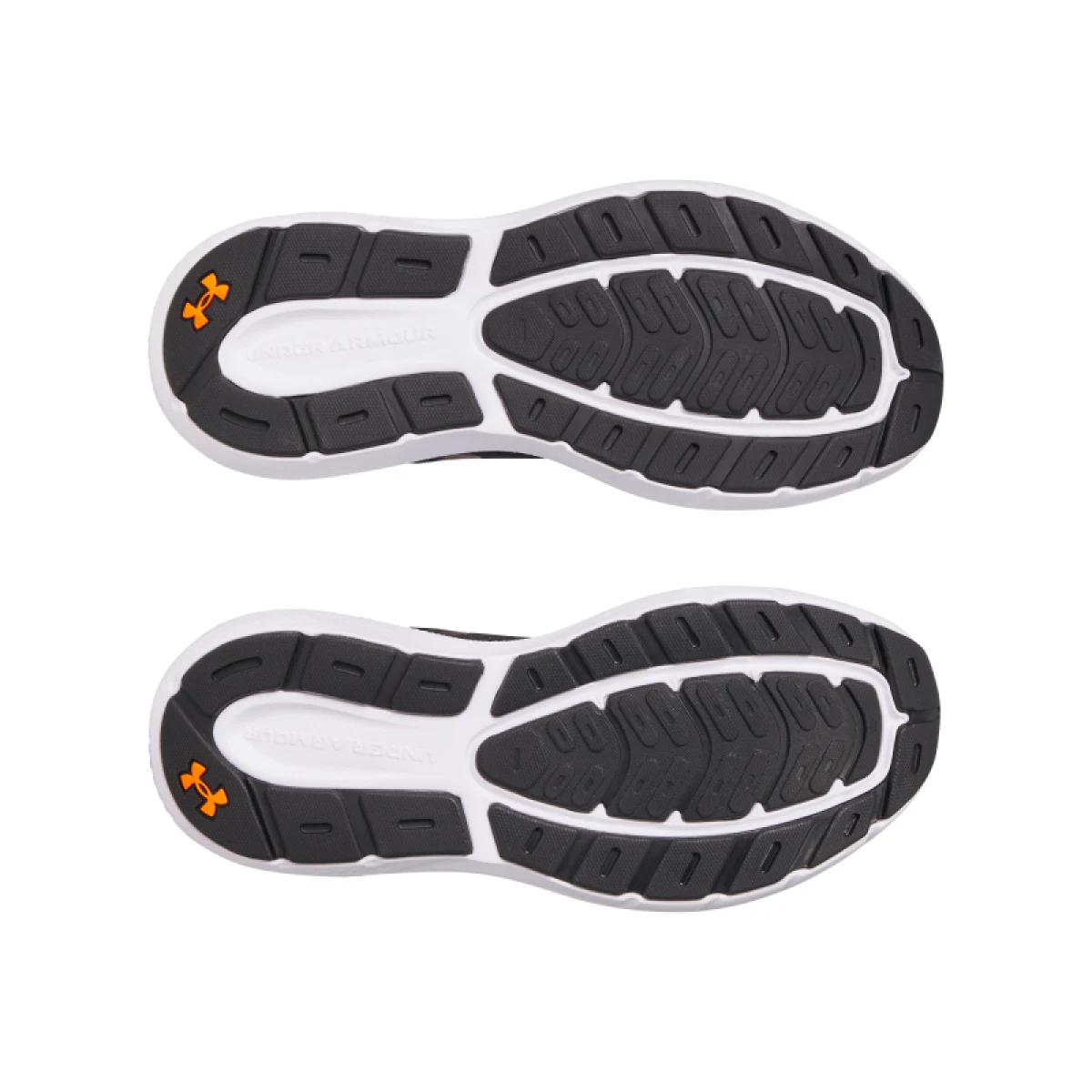Pánska bežecká obuv UNDER ARMOUR UA Charged Rogue 5 M black black blaze orange · záber 5