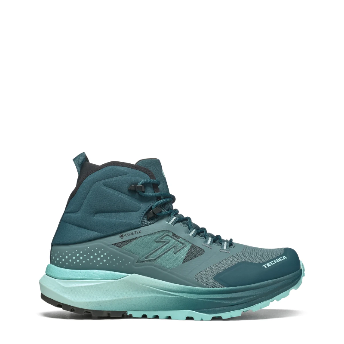 Dámska členková turistická obuv TECNICA Agate S MID GTX, dark blue light blue · záber 2