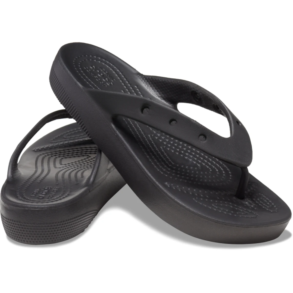 Dámske žabky (plážová obuv) CROCS Classic Platform Flip W black · záber 5