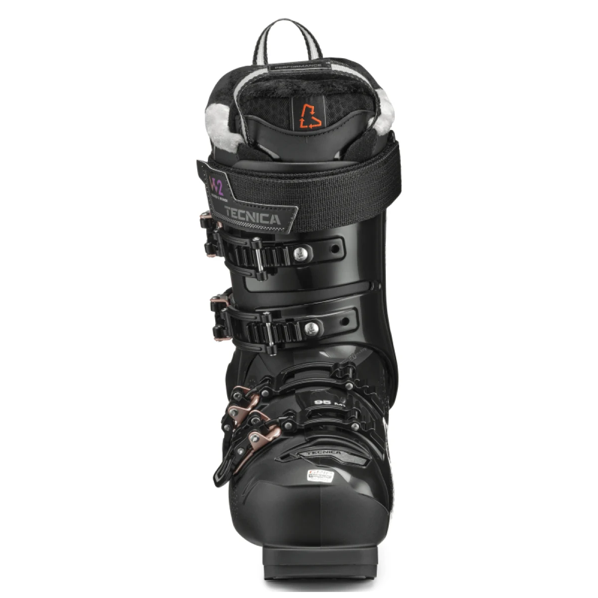 Dámske lyžiarky na zjazdovku - on piste TECNICA Mach1 MV 95 W TD GW, black · záber 4