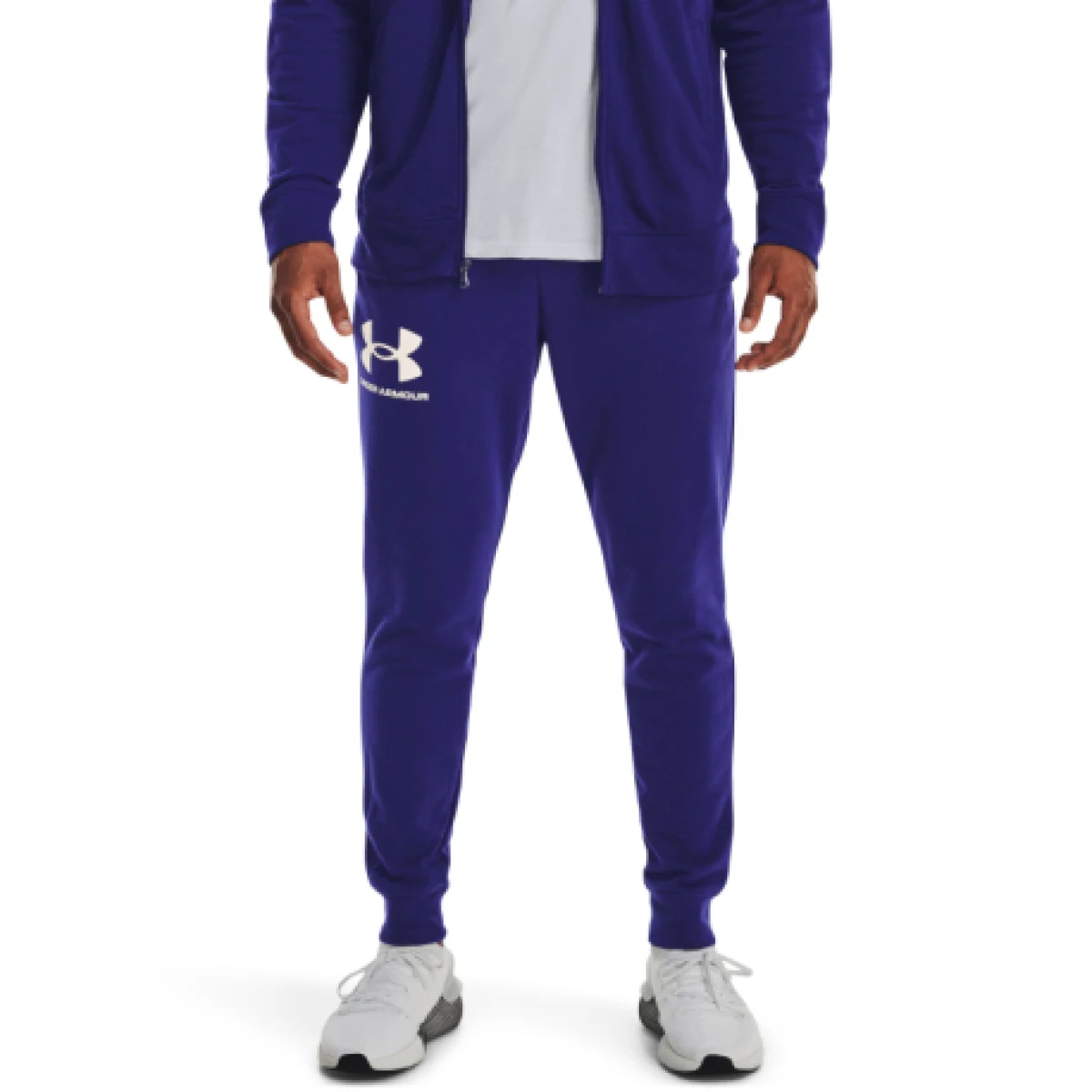 Pánske tepláky UNDER ARMOUR UA RIVAL TERRY JOGGER-BLU 254 · záber 1