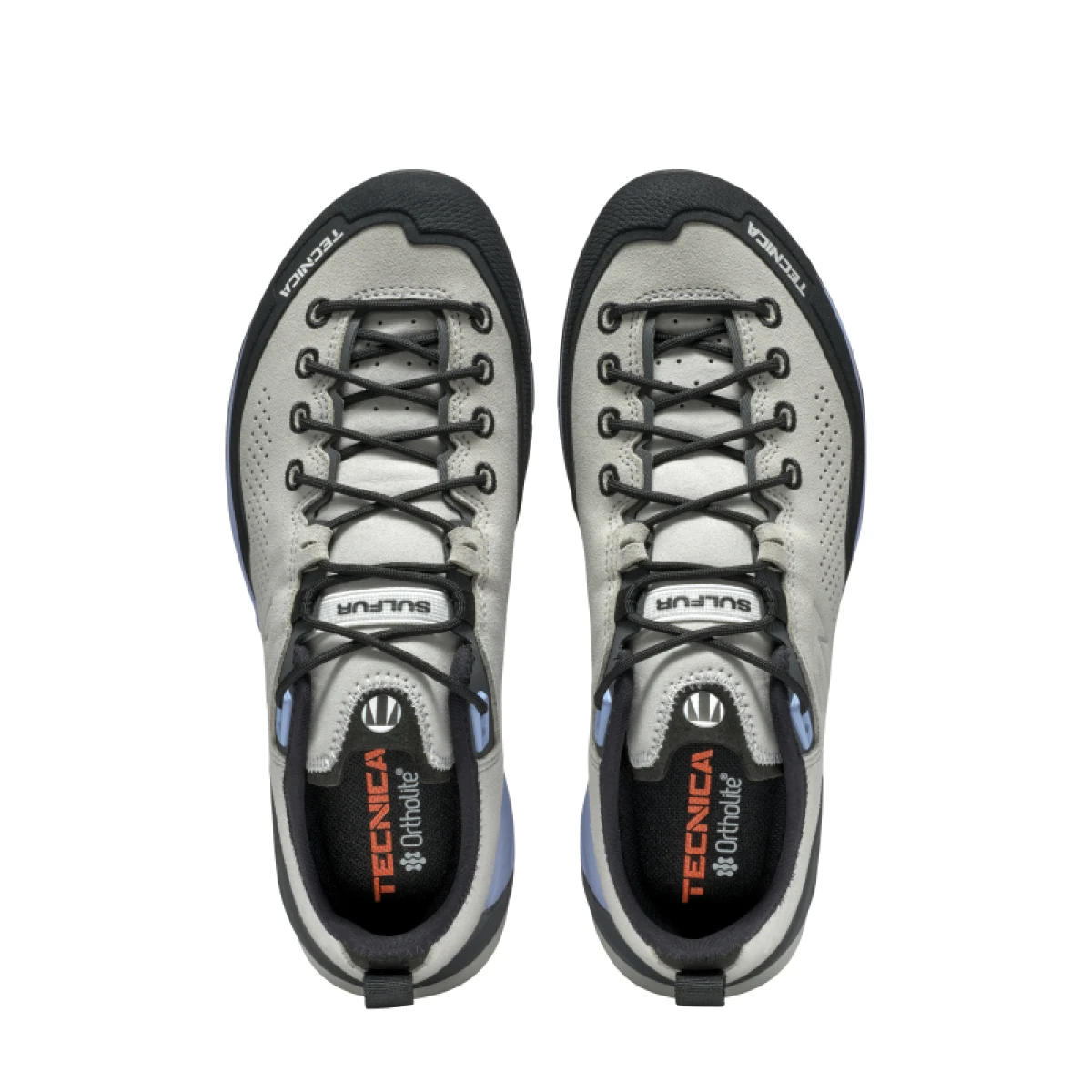 Dámska nízka turistická celokožená obuv TECNICA Sulfur Ws, light grey light lilac · záber 5
