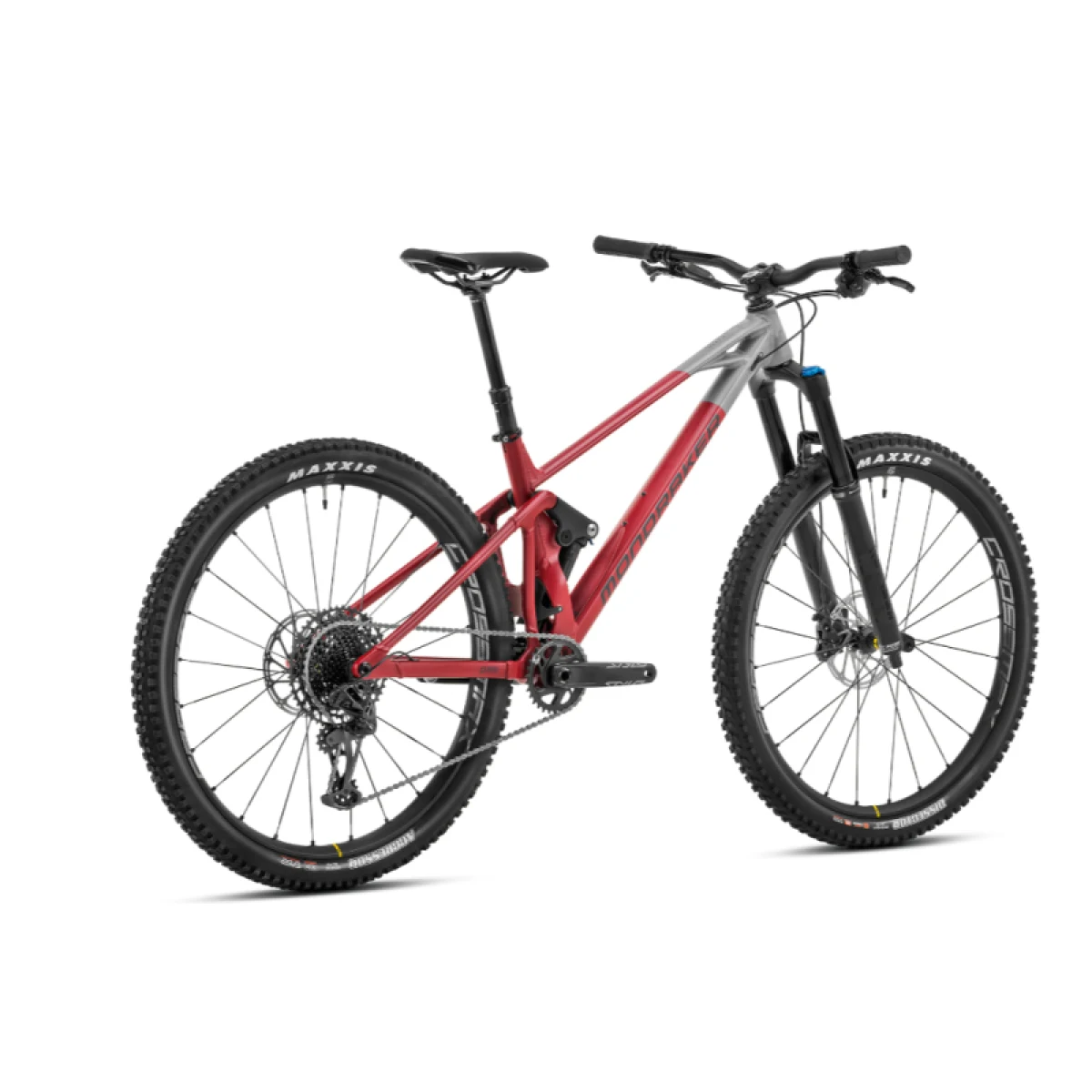 Horský bicykel MONDRAKER Raze R, cherry red nimbus grey · záber 3