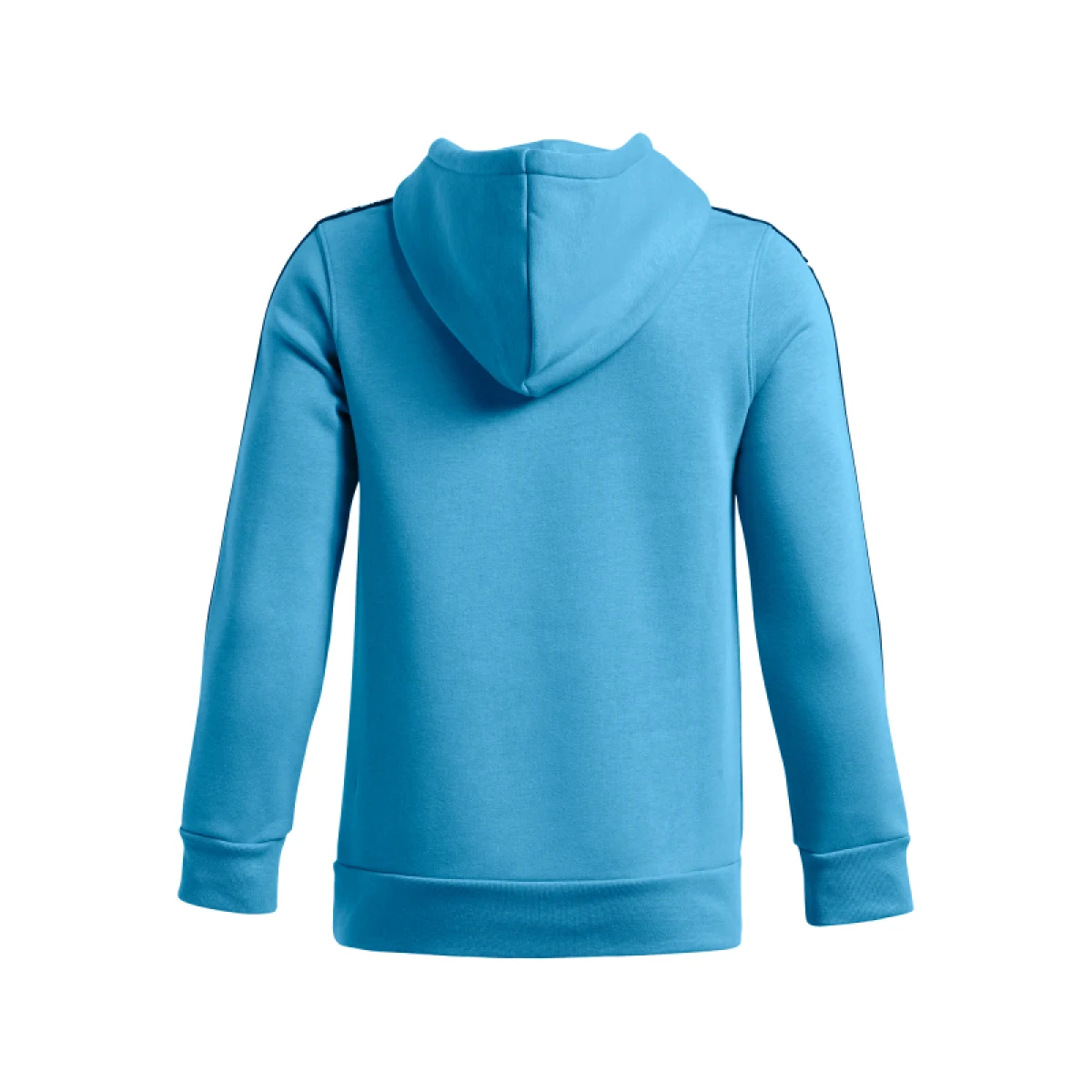 Chlapčenská zateplená mikina s kapucňou UNDER ARMOUR B Icon Flc HD Taping-BLU · záber 2
