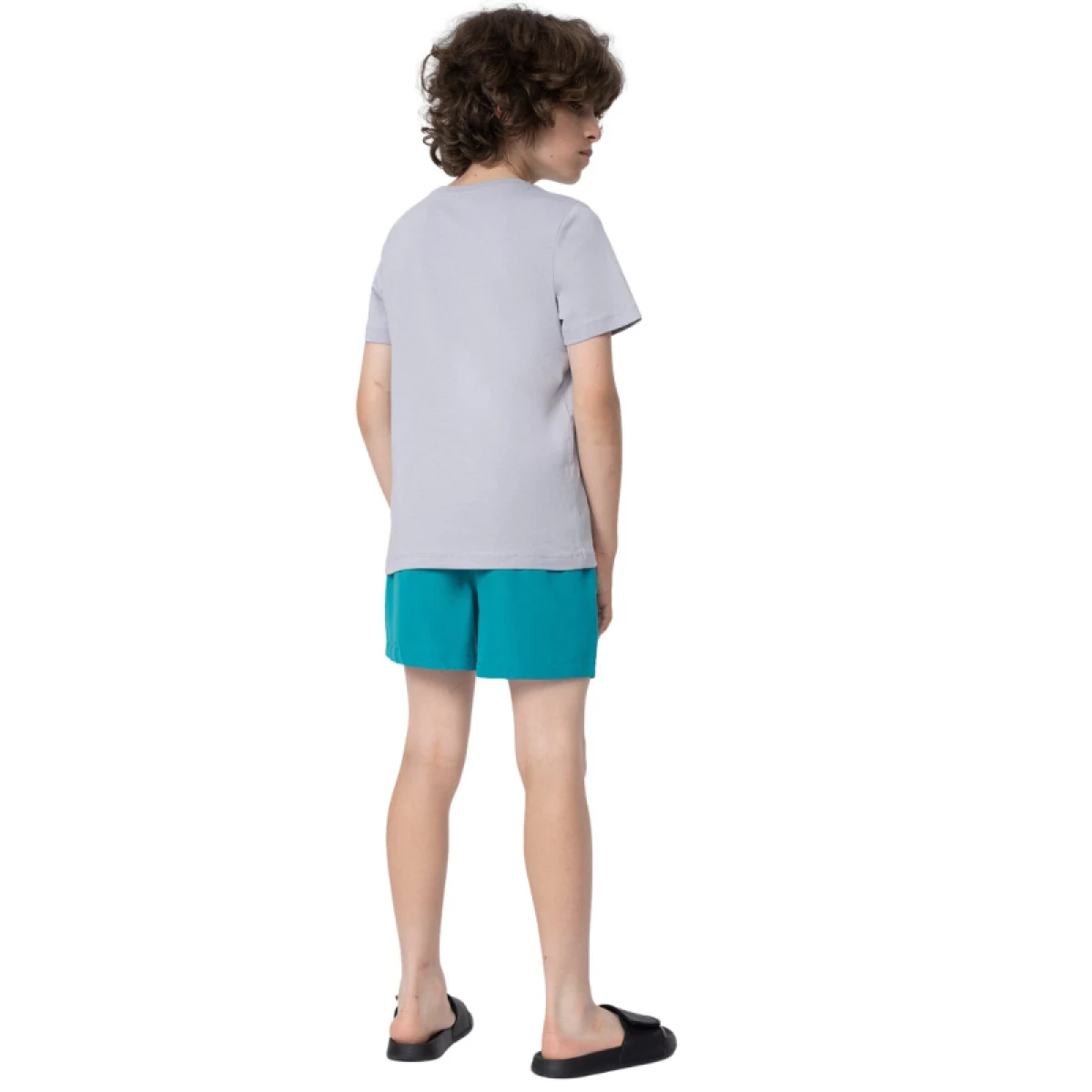 Chlapčenské plavky 4F JUNIOR BOARD SHORTS M018-47S-MINT · záber 3