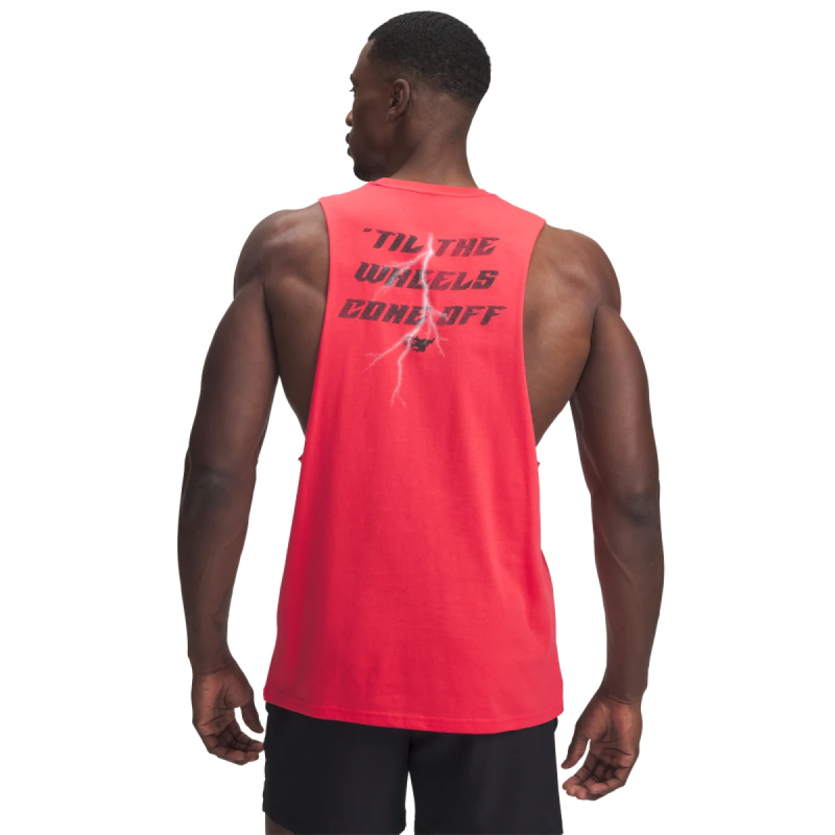 Pánske tielko UNDER ARMOUR PROJECT ROCK Tank-RED · záber 2