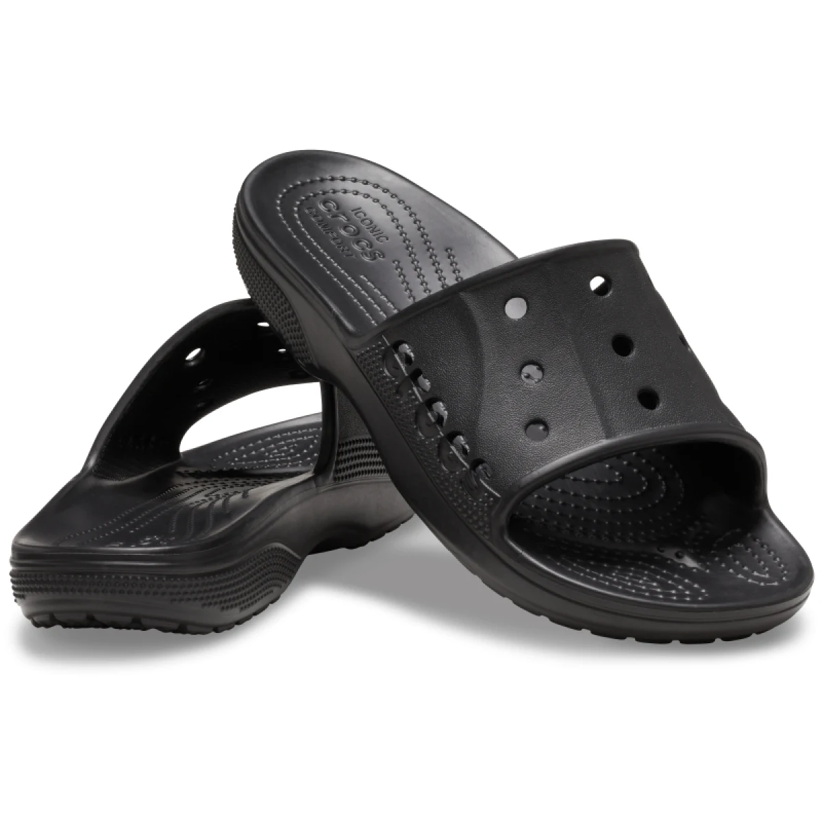 Šlapky (plážová obuv) CROCS Baya II Slide U black · záber 4