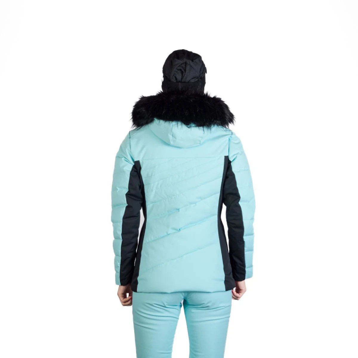Dámska lyžiarska bunda NORTHFINDER KELLIE-653lightblueblack · záber 5