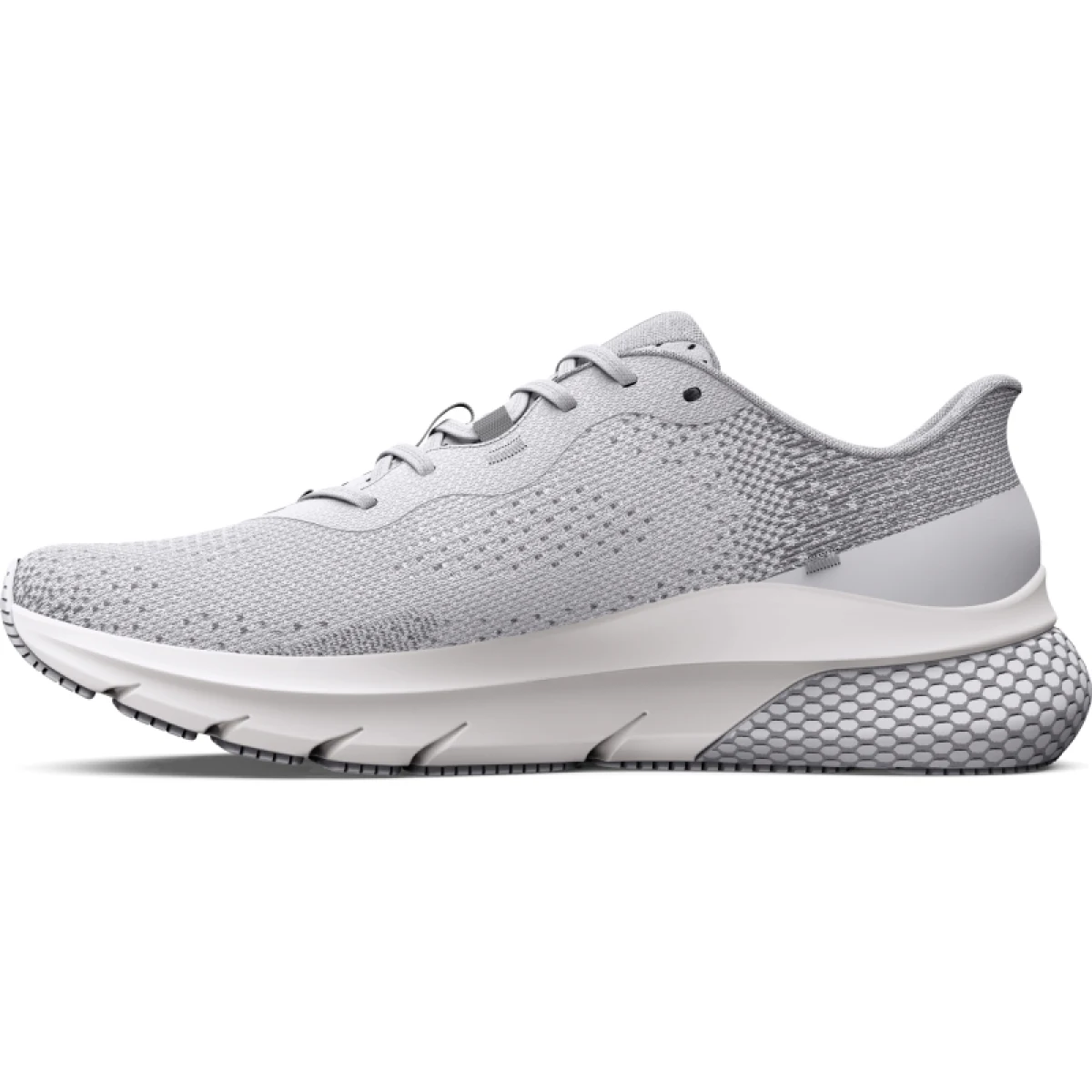Dámska bežecká obuv UNDER ARMOUR UA W HOVR Turbulence 2 white white metallic silver · záber 2