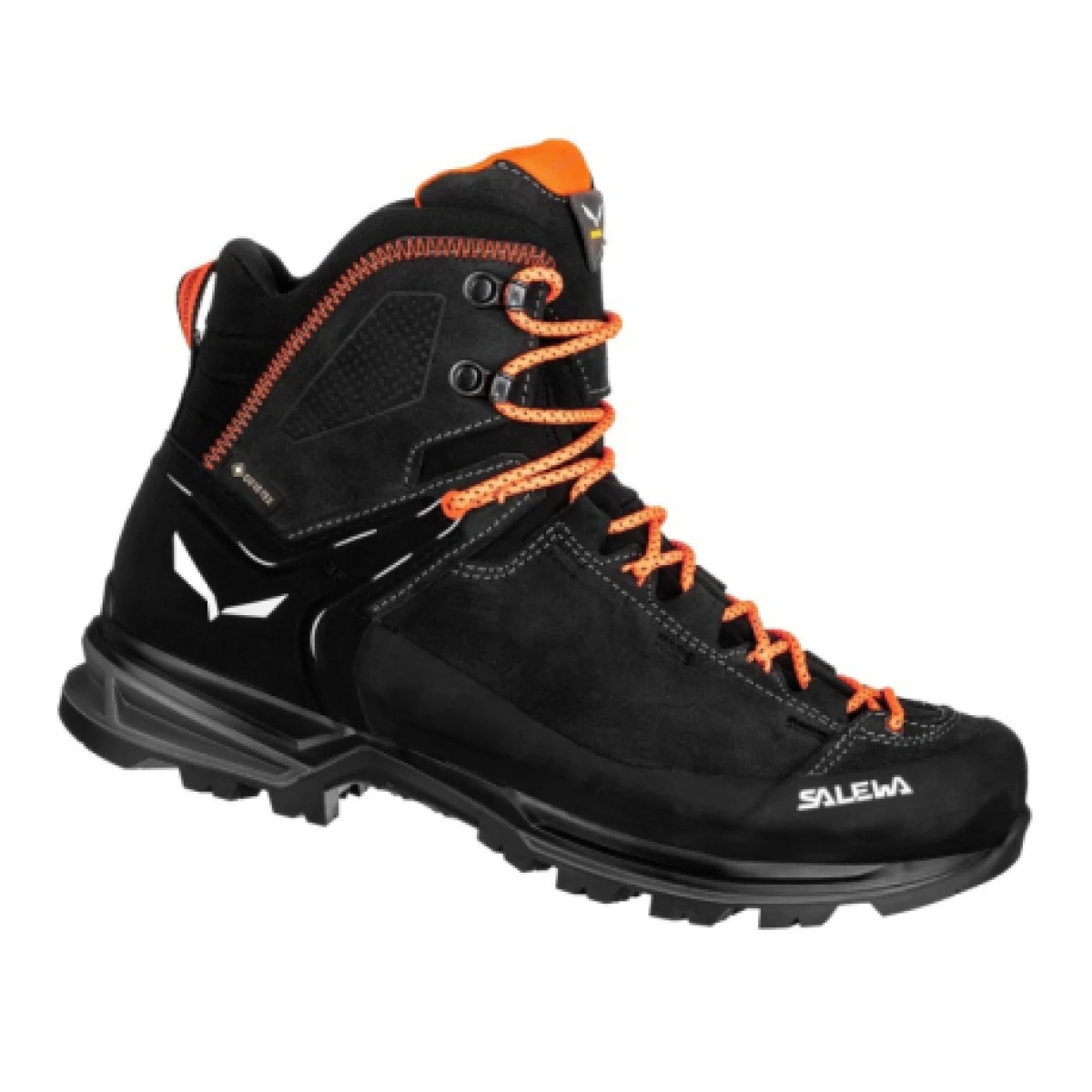 Pánska členková turistická obuv SALEWA Mountain Trainer 2 Mid GTX Boot M onyx black · záber 1