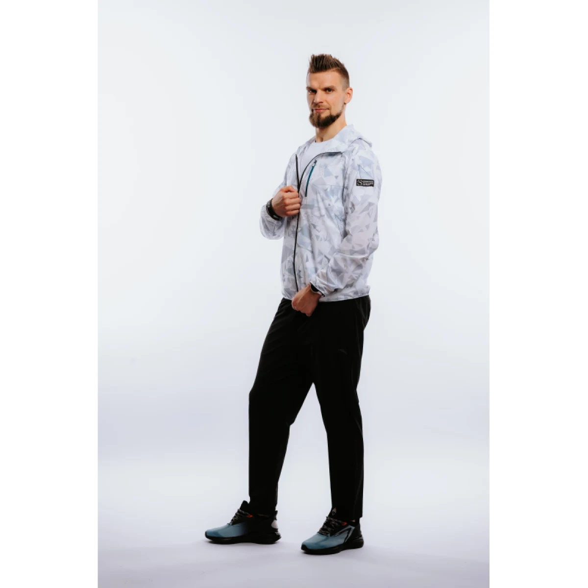 Pánska tréningová bunda ANTA Woven Track Top-852227608-1-SS22_Q2-Pure White · záber 4
