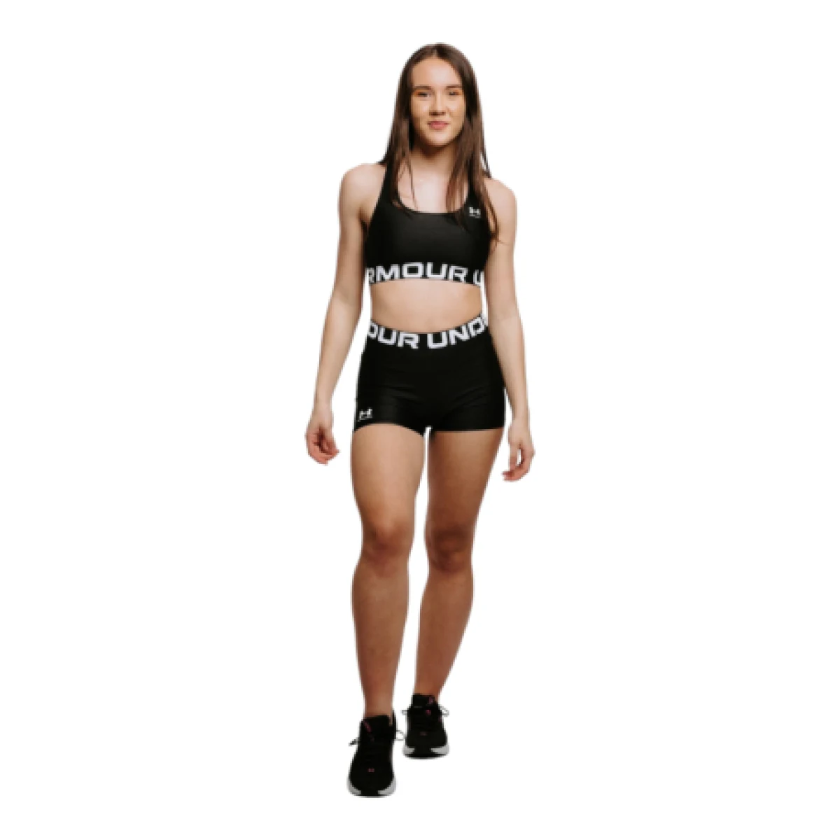Dámske tréningové kraťasy UNDER ARMOUR UA HG Shorty-BLK · záber 1