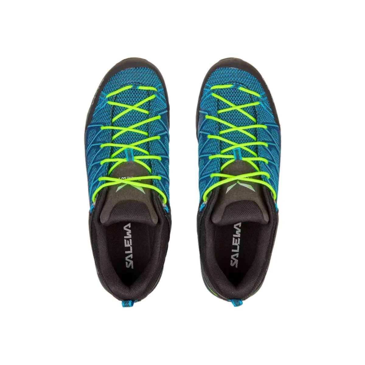 Pánska nízka turistická obuv SALEWA Mountain Trainer Lite M malta fluo green · záber 3