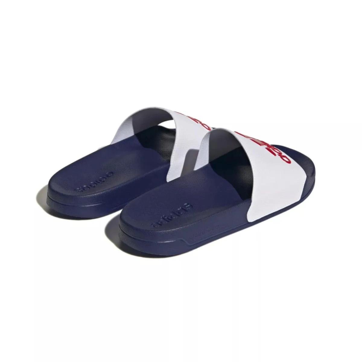 Pánske šlapky (plážová obuv) ADIDAS Adilette Shower M cloud white better scarlet victory blue · záber 5