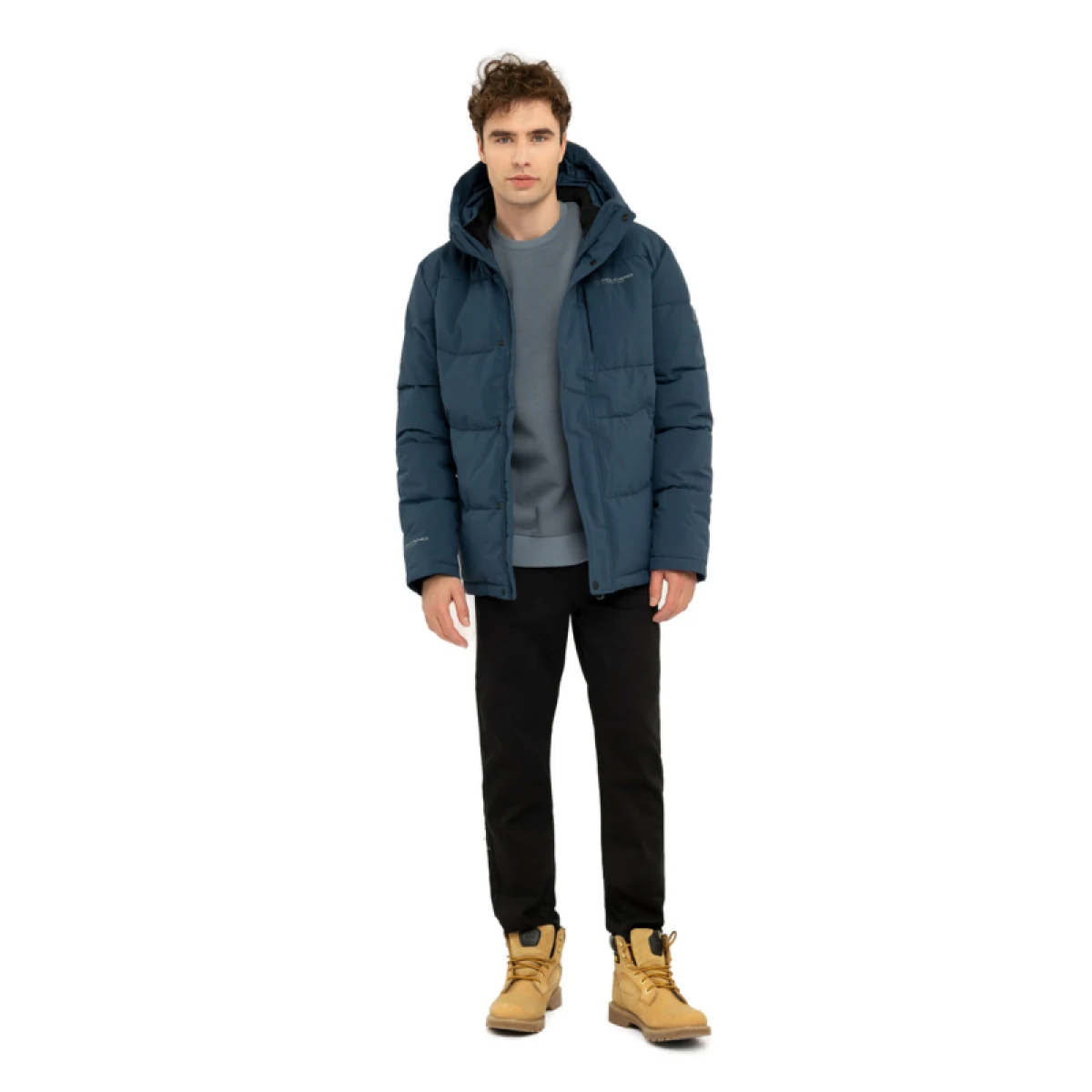 Pánska bunda VOLCANO J-RAFF-601-BLUE · záber 4