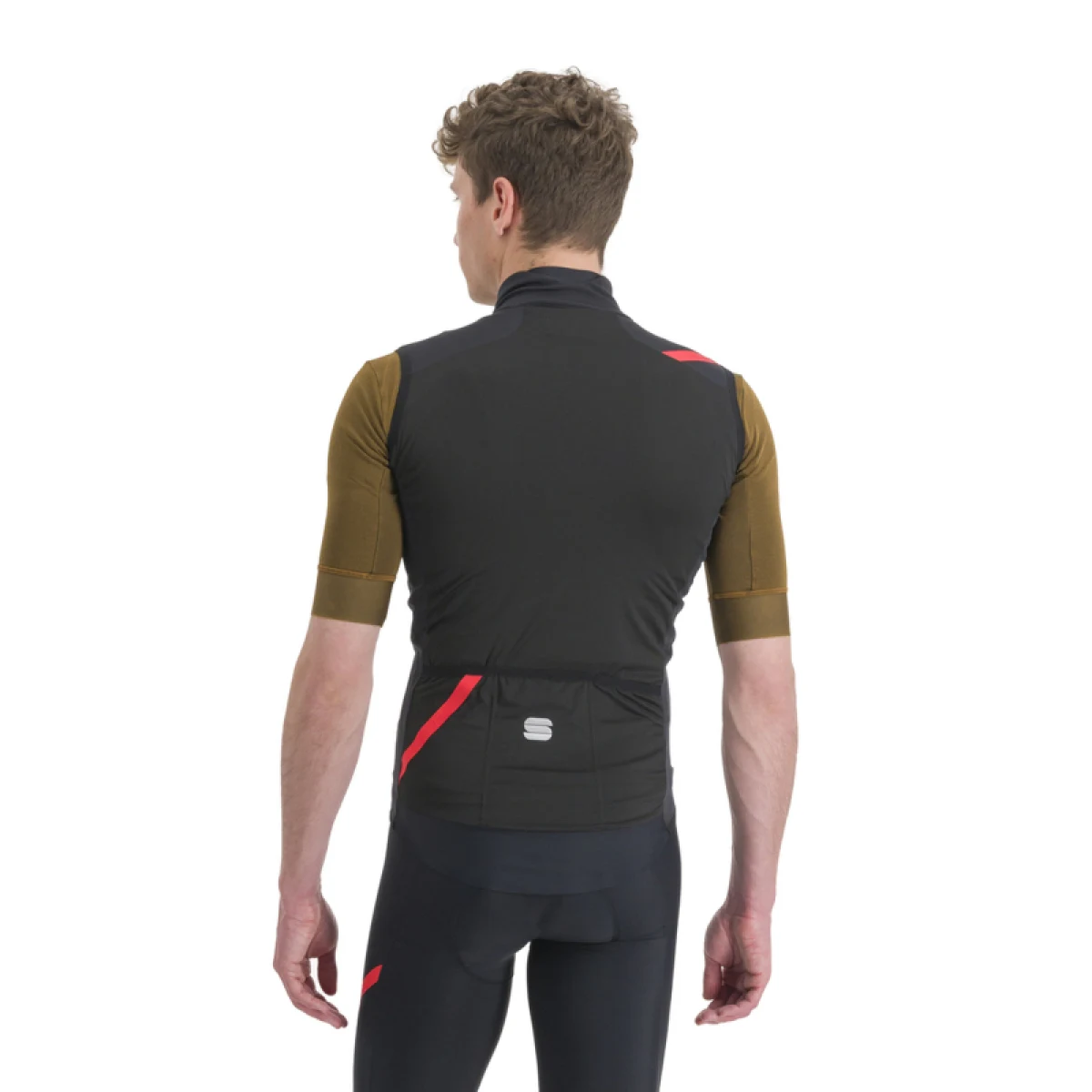 Pánska cyklistická vesta SPORTFUL Fiandre light no rain vest, black · záber 4