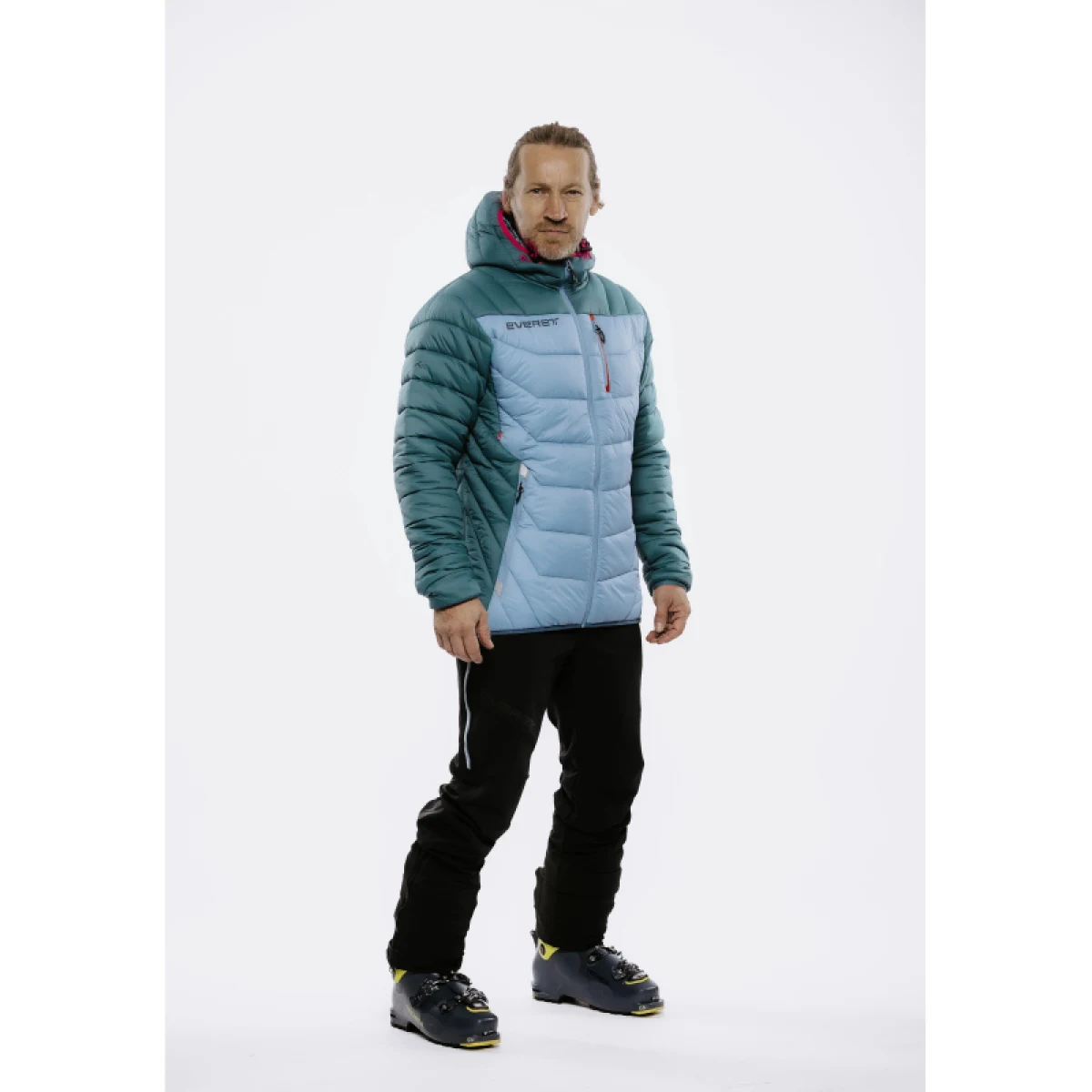Pánska bunda na skialp EVERETT Insullatis Primaloft jckt M blue · záber 4
