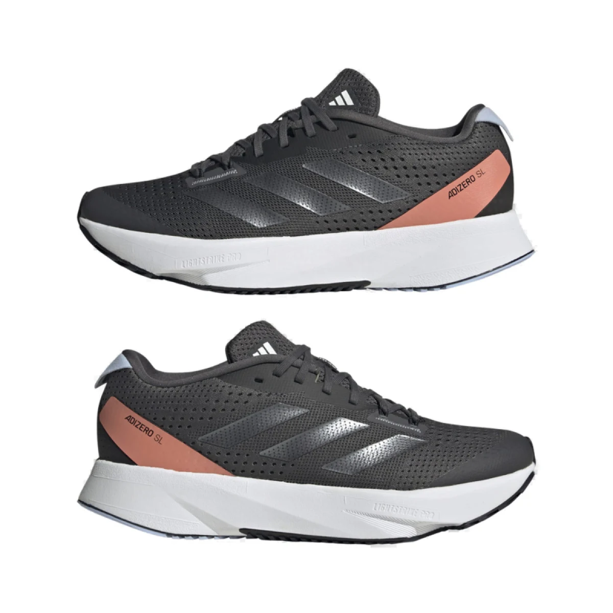 Dámska bežecká obuv ADIDAS Adizero SL grey six night metallic core black · záber 4