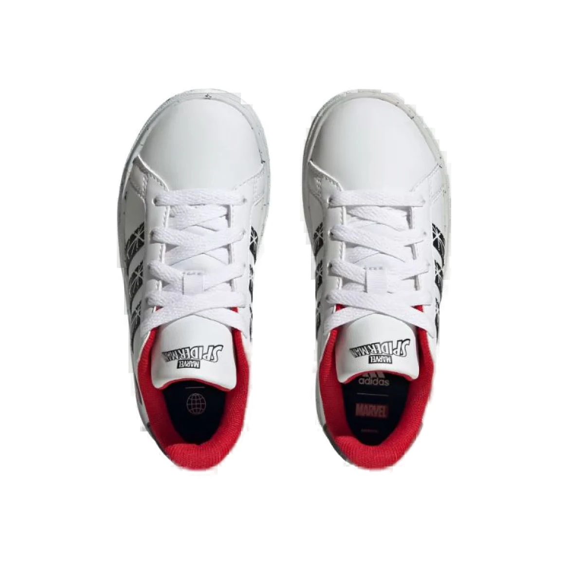 Chlapčenská rekreačná obuv ADIDAS Grand Court X Marvel Spider-man white core black scarlet · záber 3