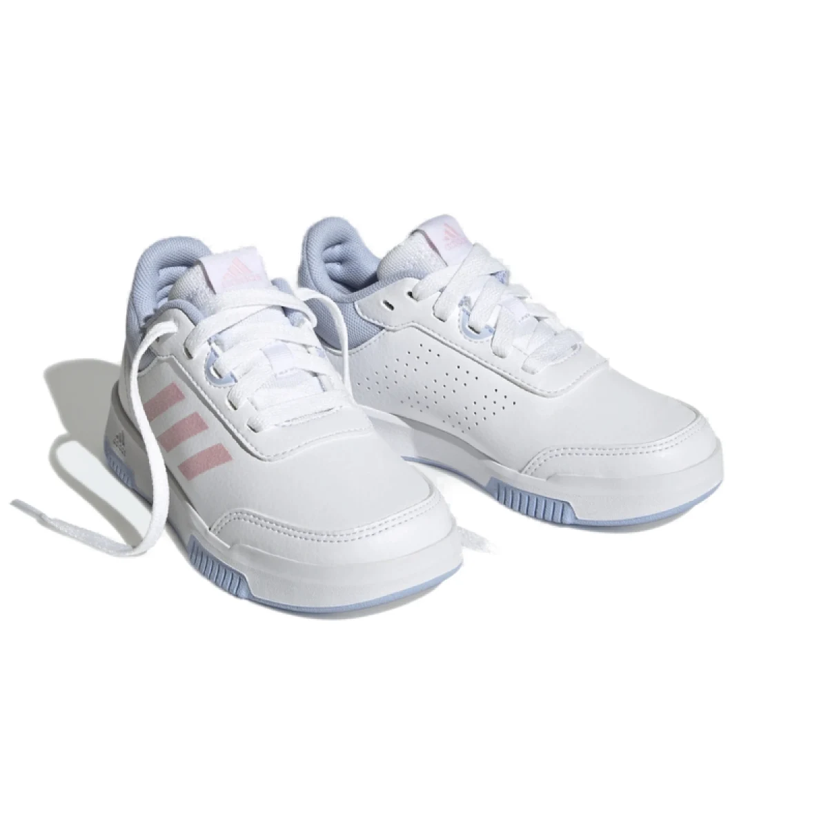 Dievčenská rekreačná obuv ADIDAS Tensaur Sport 2.0 cloud white blue dawn clear pink · záber 5