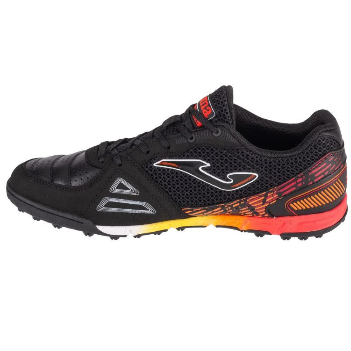 Pánske futbalové kopačky turfy JOMA Mundial M TF black · záber 2