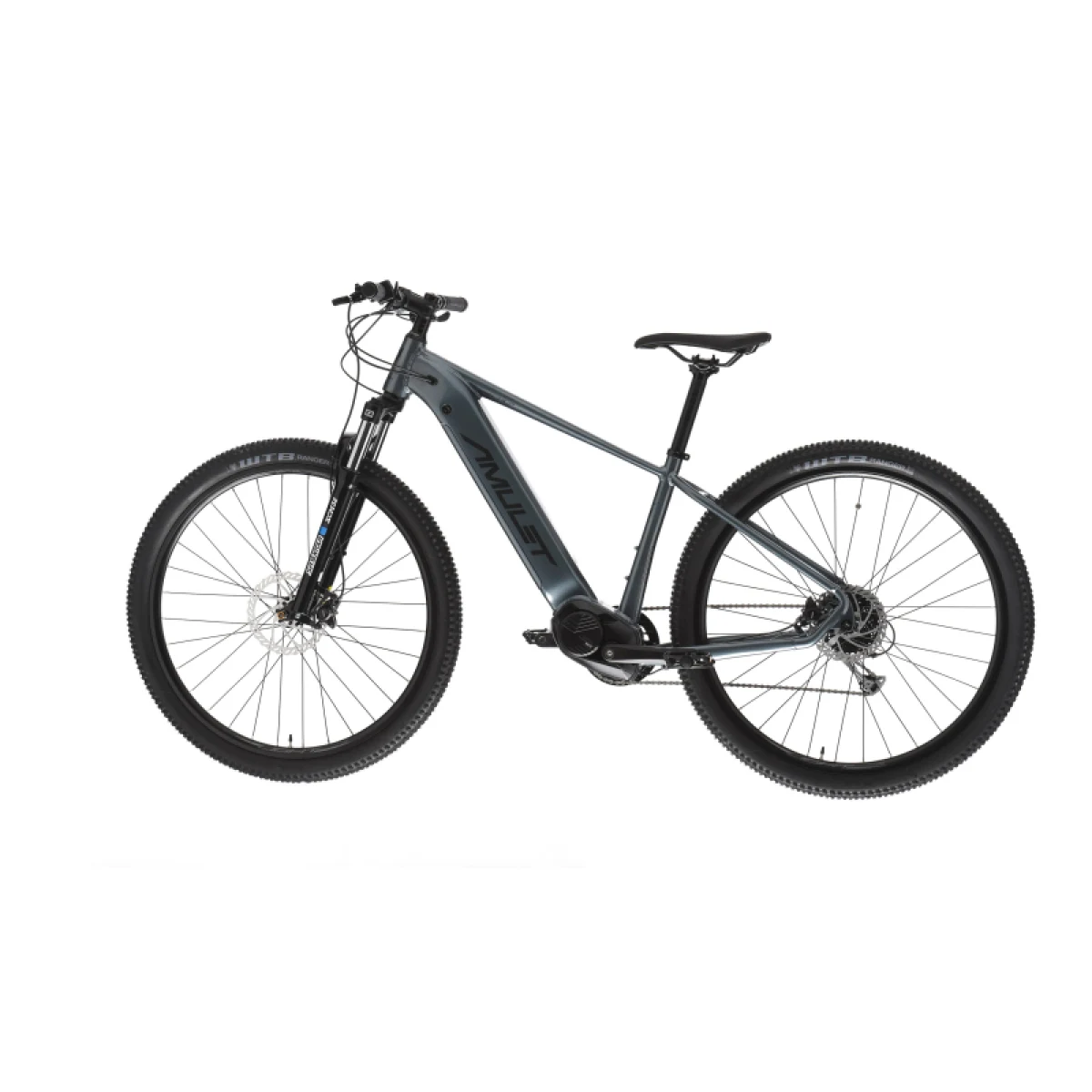 Horský elektrobicykel AMULET (II. Quality) 29 eRival 4.5 SH, black shiny black matt · záber 4
