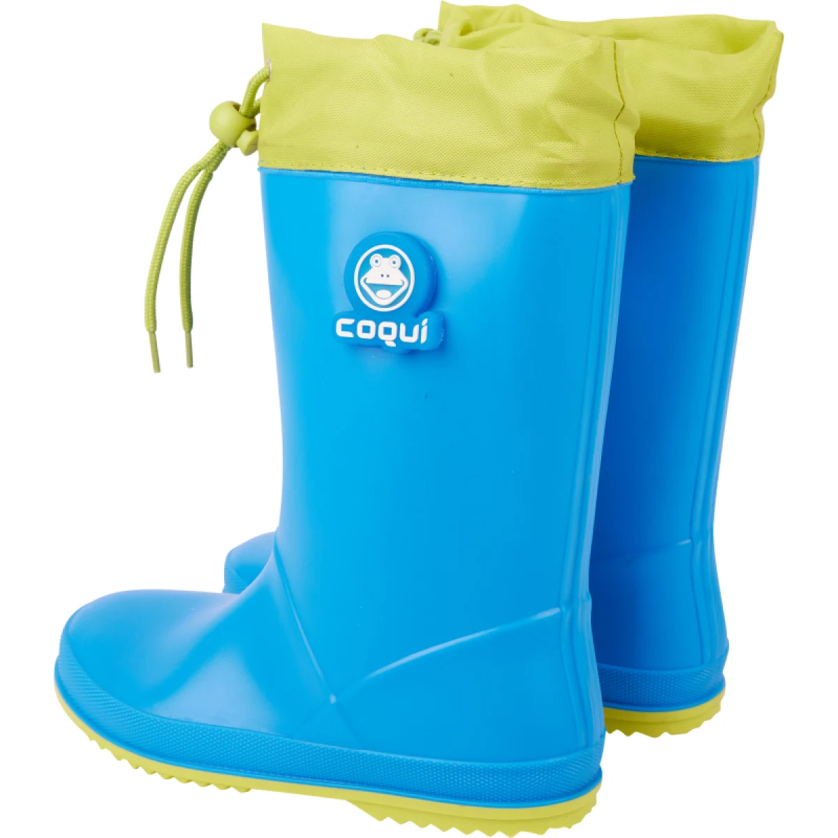 Chlapčenské gumáky COQUI Rainy Collar sea blue citrus flash · záber 3