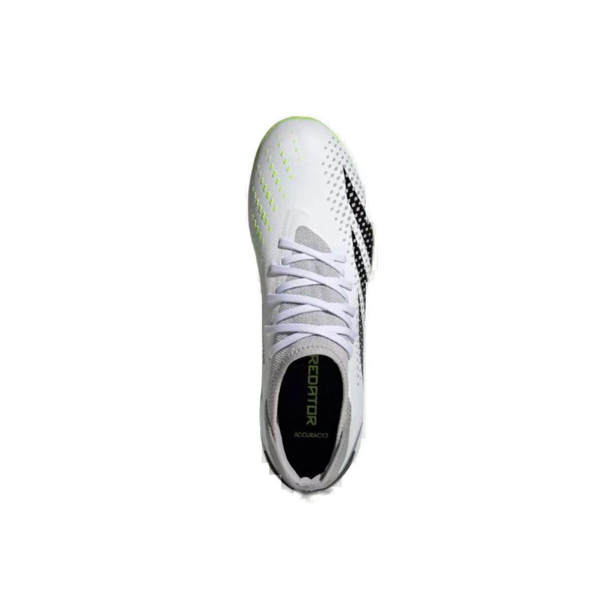 Pánske futbalové kopačky turfy ADIDAS Predator Accuracy.3 M TF cloud white core black lucid lemon · záber 5