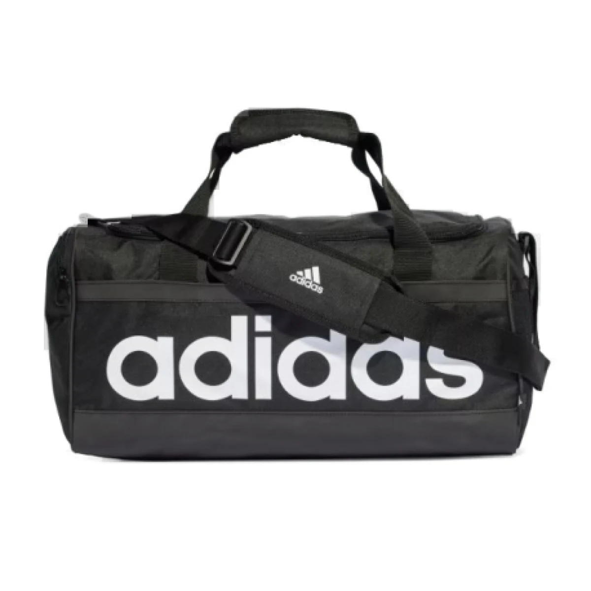 Cestovná taška ADIDAS LINEAR DUFFEL S BLACK WHITE · záber 1