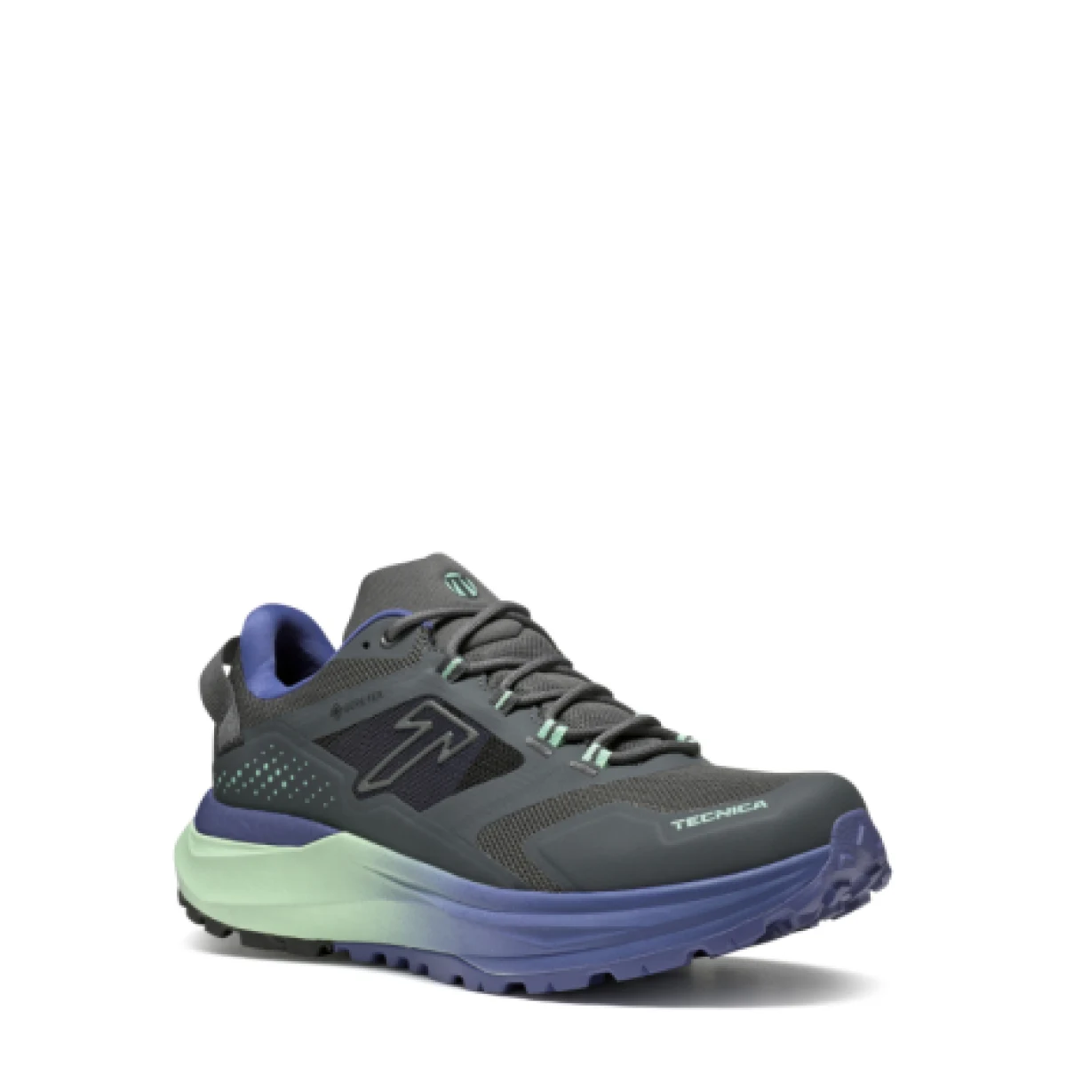 Dámska nízka turistická obuv TECNICA Agate S GTX, black violet · záber 1