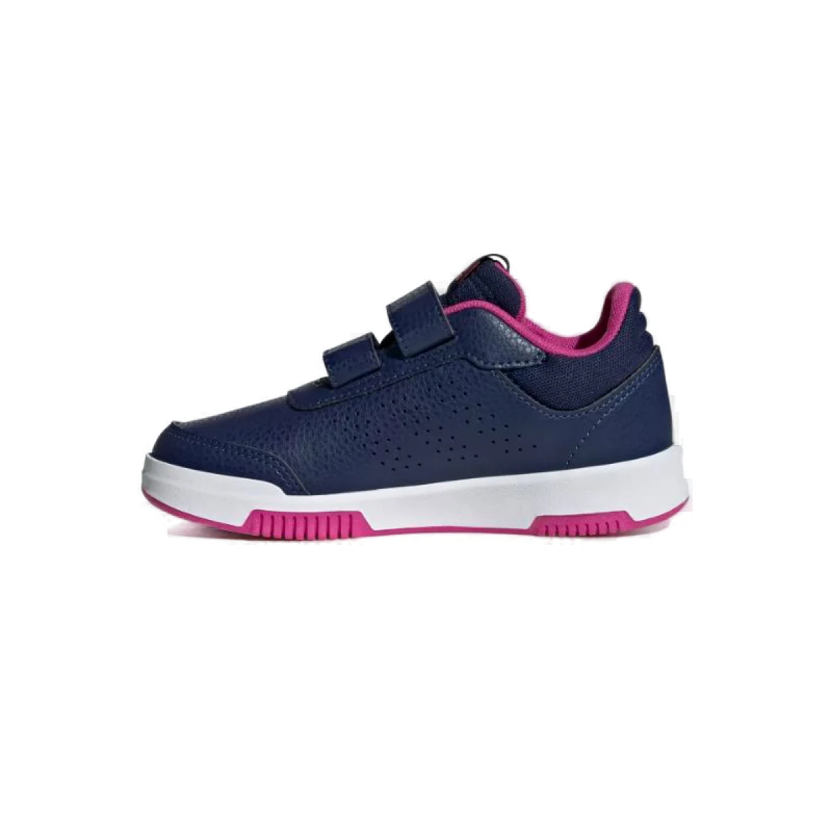 Dievčenská rekreačná obuv ADIDAS Tensaur Hook and Loop dark blue lucid fuchsia blue fusion · záber 2
