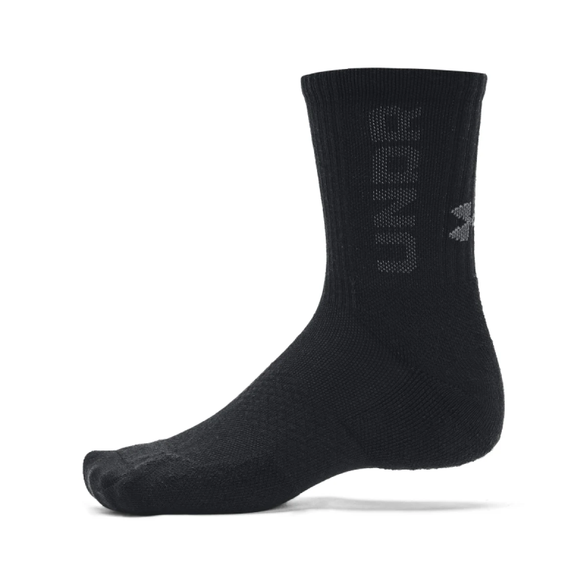 Ponožky UNDER ARMOUR 3 PACK-UA 3-Maker Mid-Crew-BLK · záber 3