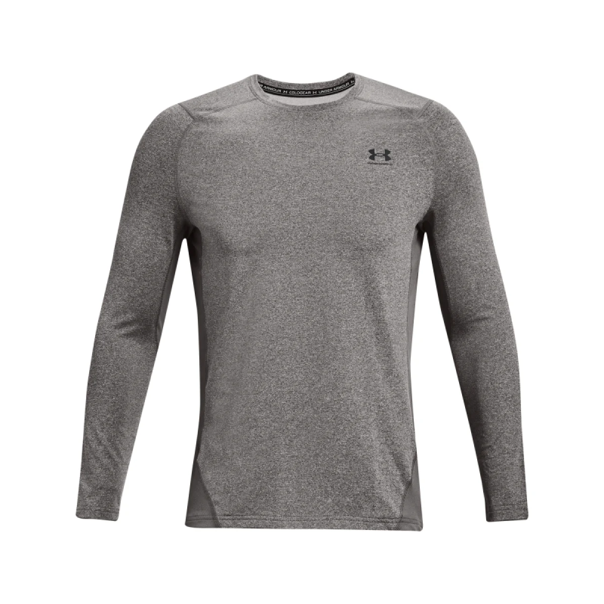 Pánske kompresné tričko s dlhým rukávom UNDER ARMOUR UA CG Armour Fitted Crew-GRY · záber 5