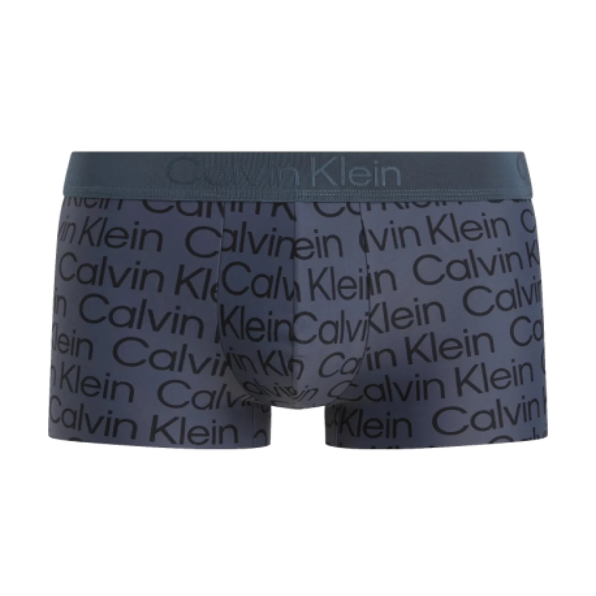 Pánske boxerky CALVIN KLEIN 1 PACK-LOW RISE TRUNK-MESH LOGO_INK · záber 1