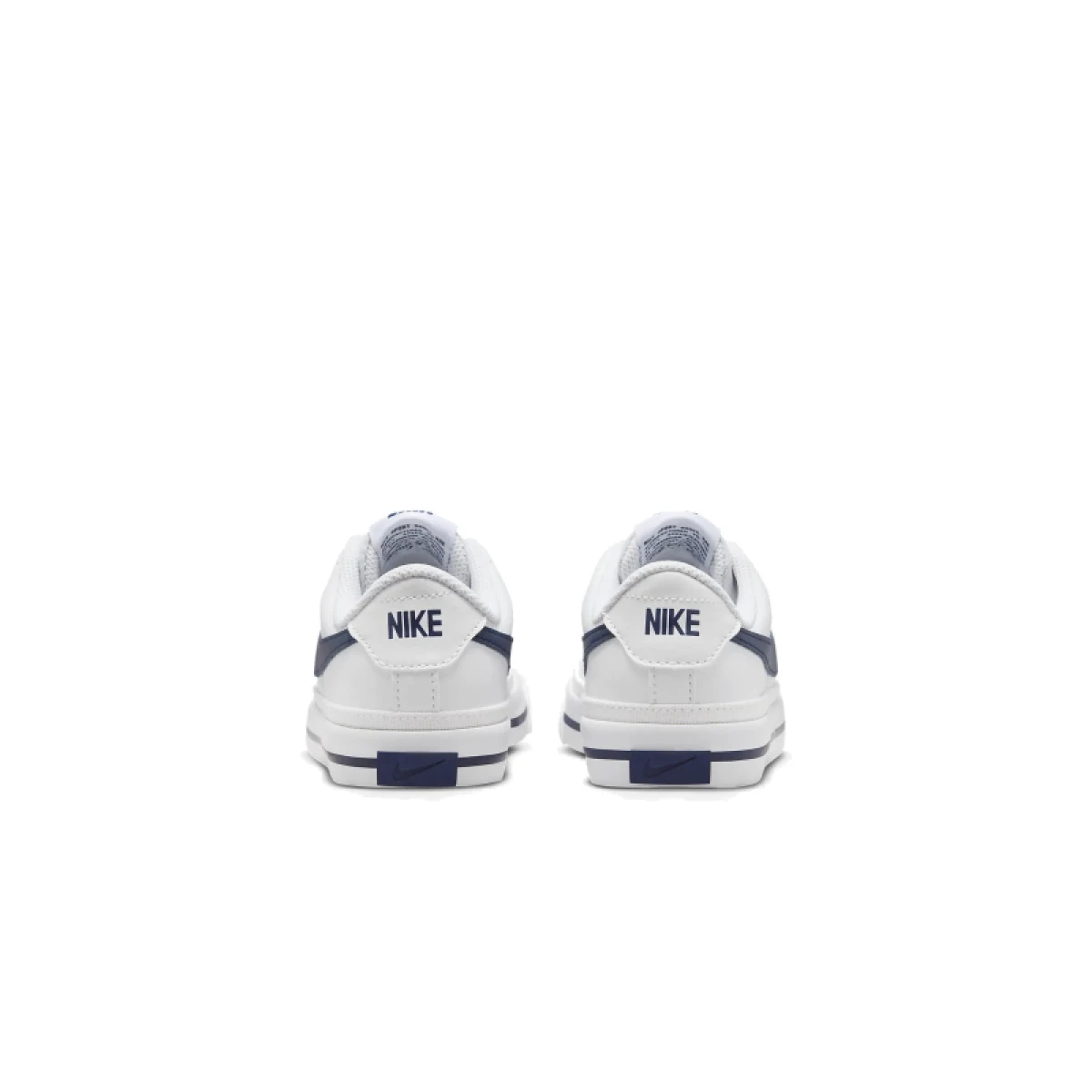 Chlapčenská rekreačná obuv NIKE Court Legacy white midnight navy · záber 5