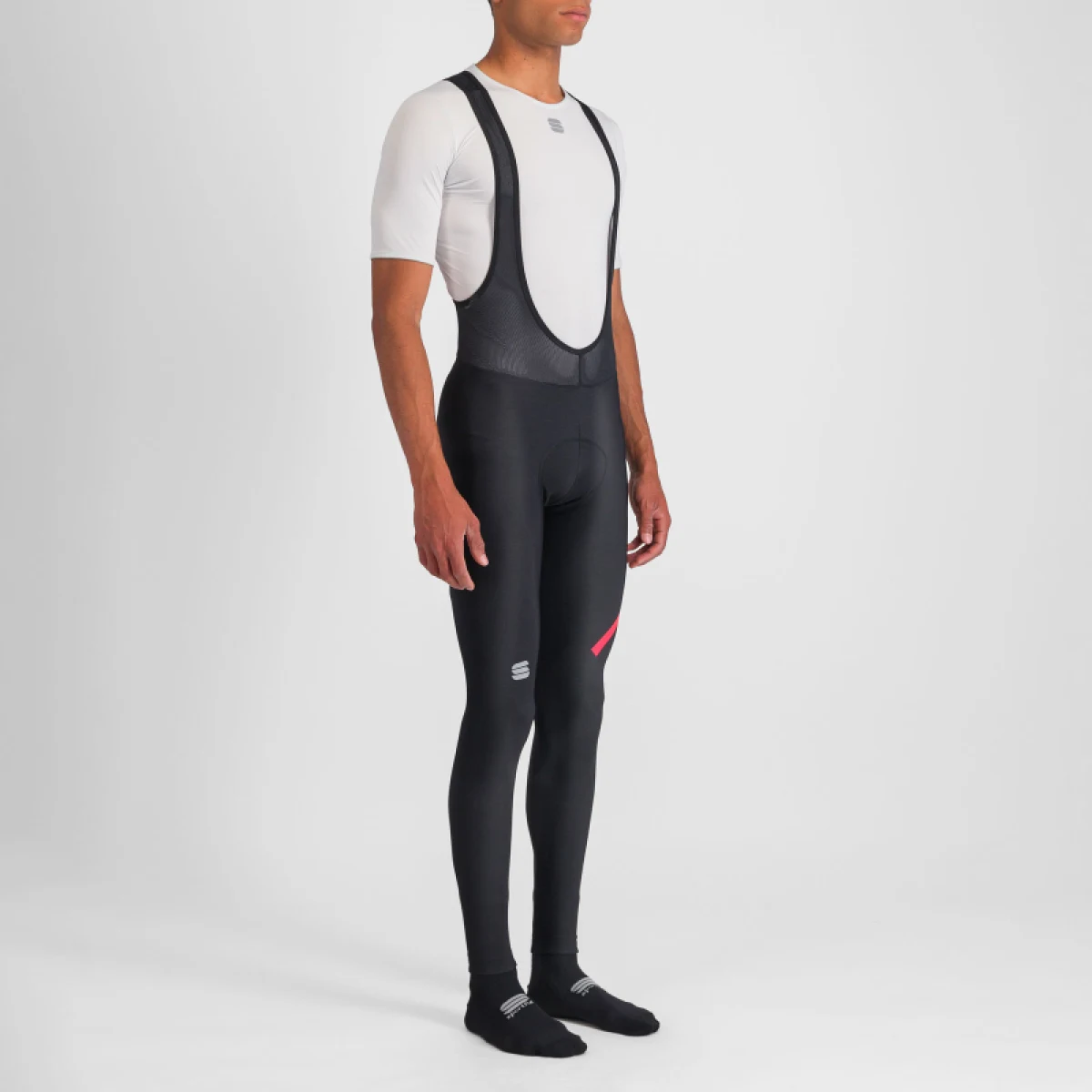 Pánske cyklistické nohavice SPORTFUL Fiandre norain team bibtight, black · záber 3