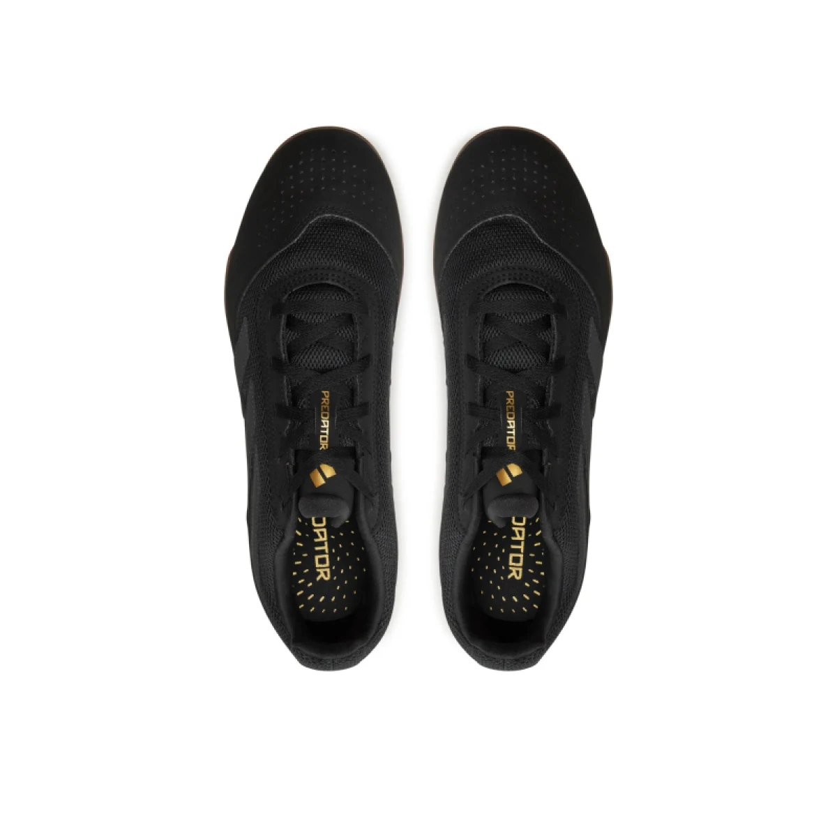 Pánske futbalové kopačky halové ADIDAS Predator M IC core black carbon gold met · záber 3