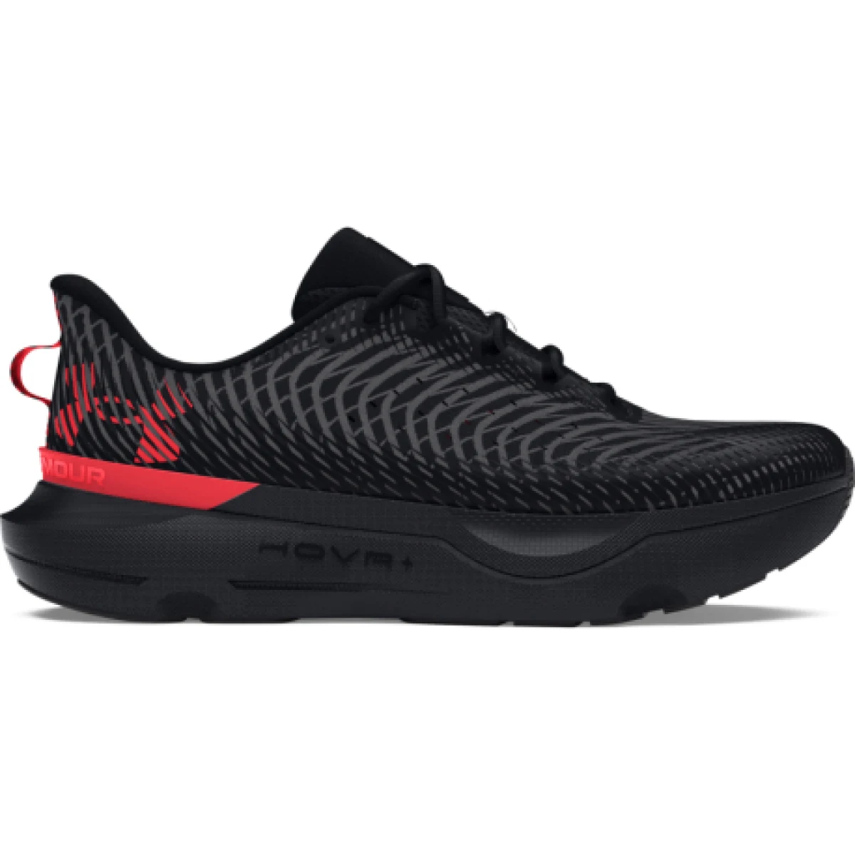 Pánska bežecká obuv UNDER ARMOUR UA Infinite Pro black anthracite racer red · záber 1