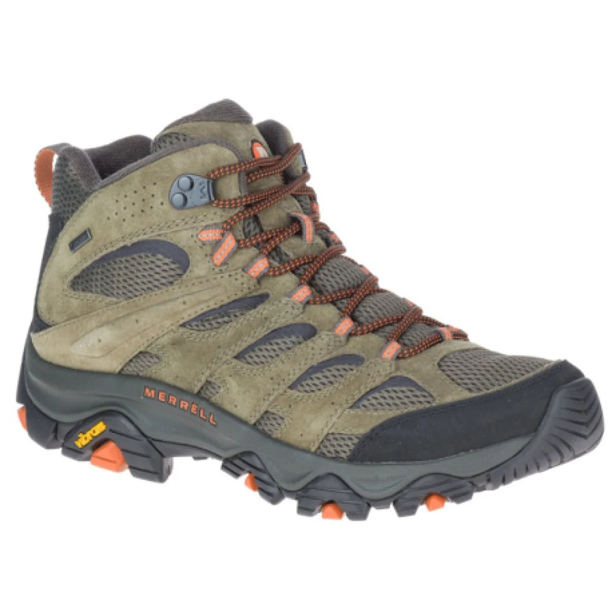Pánska členková turistická obuv MERRELL Moab 3 Mid GTX M olive · záber 1
