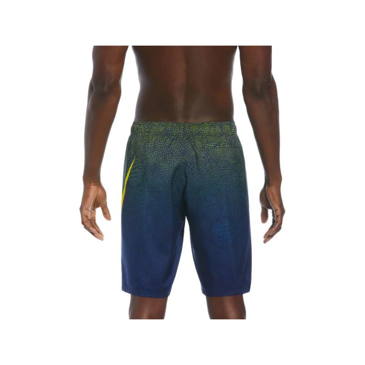 Pánske plavky NIKE SWIM Grid Swoosh Breaker 9 inch-730-opti yellow · záber 3