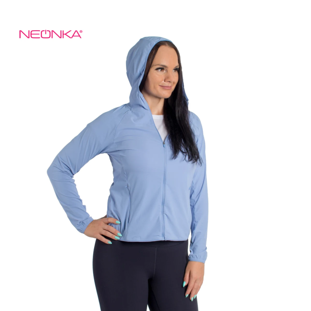 Dámska bežecká bunda ANTA Woven Track Top-WOMEN-862125602-3-Lavender Blue · záber 4